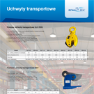 Uchwyty transportowe i zawiesia